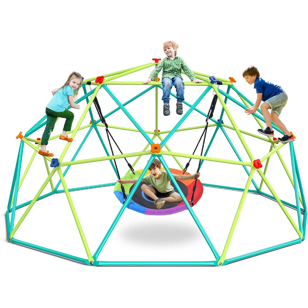 Kids Outdoor Climbing Dome - US Local Stock 10ft Climbing Dome