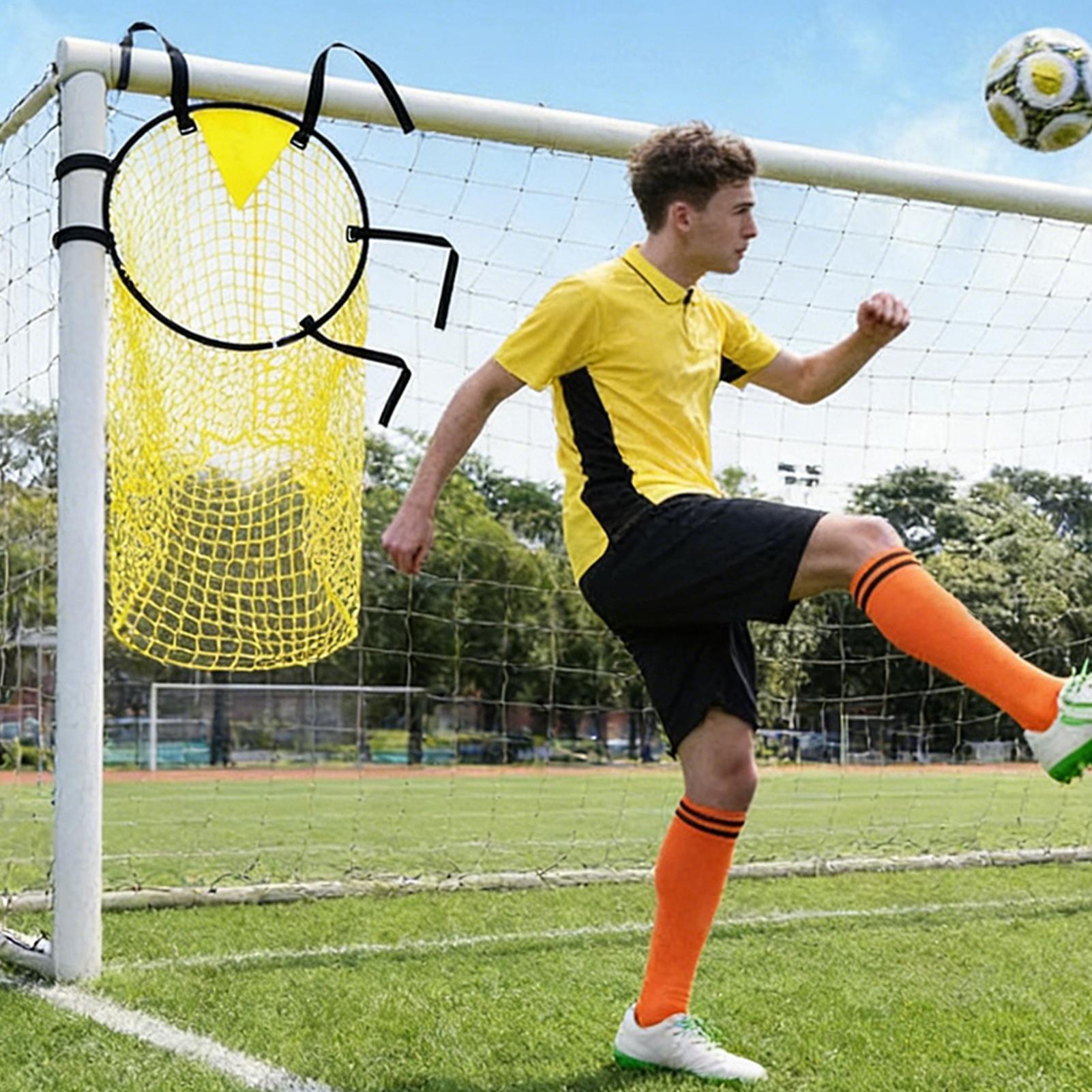 Kids Outdoor Net - Elastic Kids Soccer Net Anti-Tangling Training