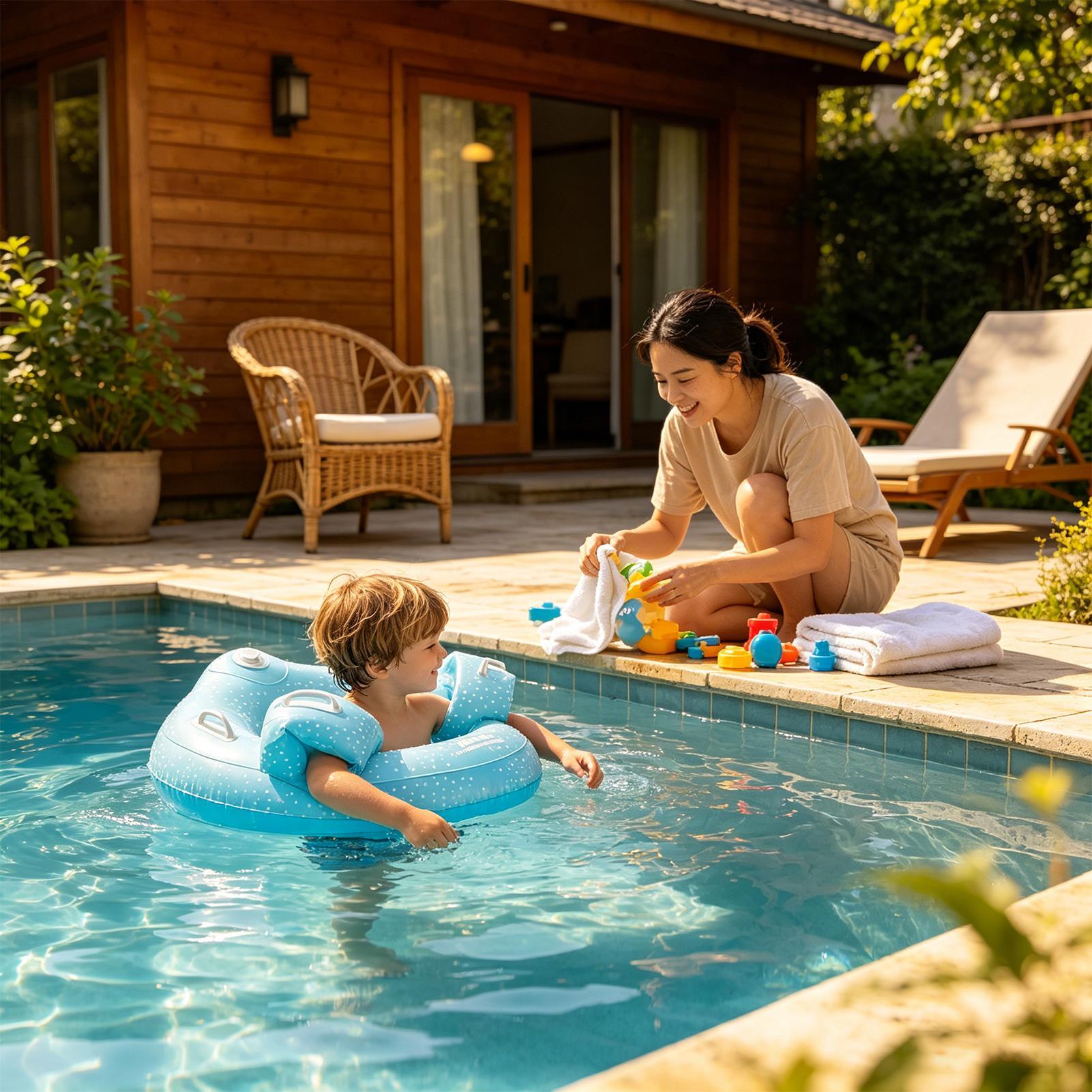 Kids Outdoor Loungers - Swim Rings For Kids Press Inflatable
