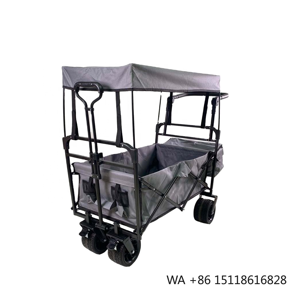 Kids Outdoor Folding Table - All Terrain Folding Camping Wagon Push