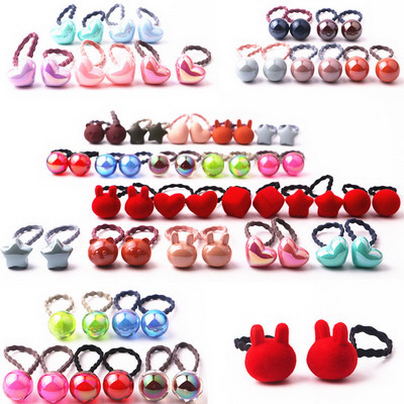 Kids Outdoor Ball - 10pcs/lot Baby Sweet Hair Accessories Candy