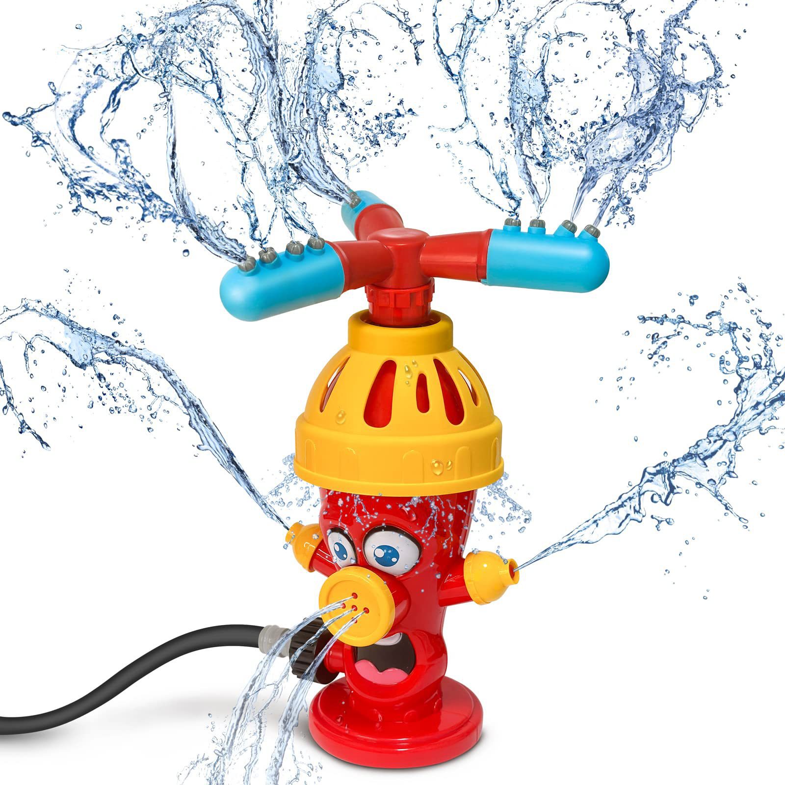 Kids Outdoor Yard Toys - Water Spray Toy Hydrant Sprinkler Outdoor