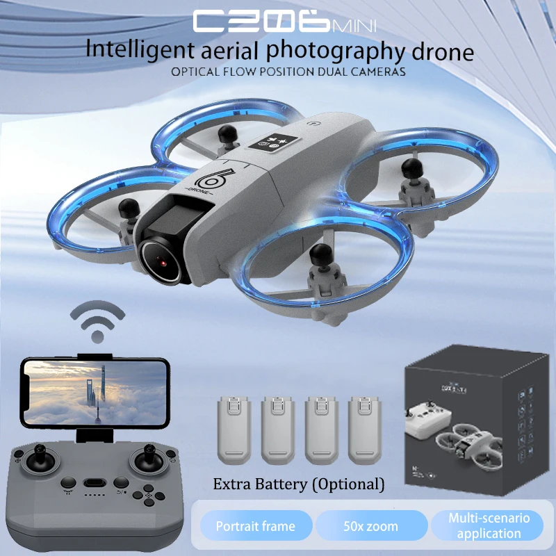 Kids Outdoor Exercise Equipment - CZ06 Mini RC Quadcopter Drone -