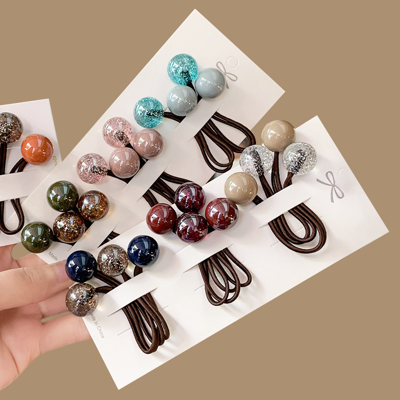 Kids Outdoor Ball - 5PCS New Cute Ball Solid Contrast