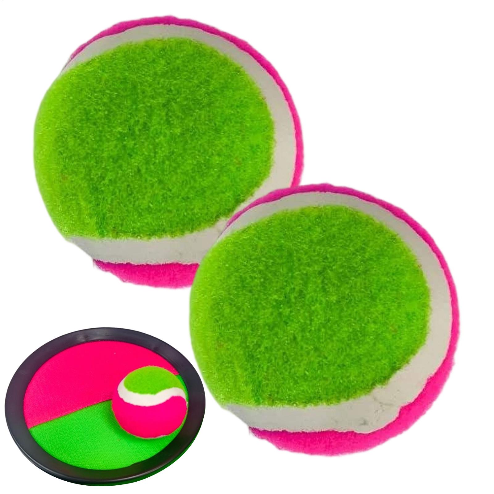Kids Outdoor Ball - 2pcs 2.5 Inch Sticky Toss Catching