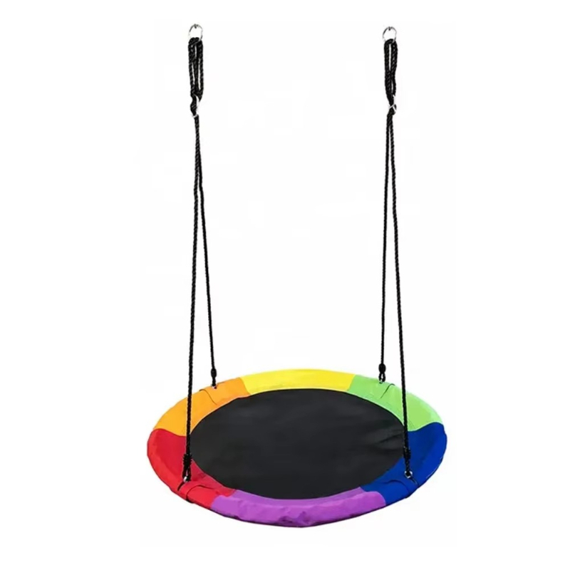 Kids Outdoor Hammock Swing - Outdoor Garden Kids Baby Swing Colorful