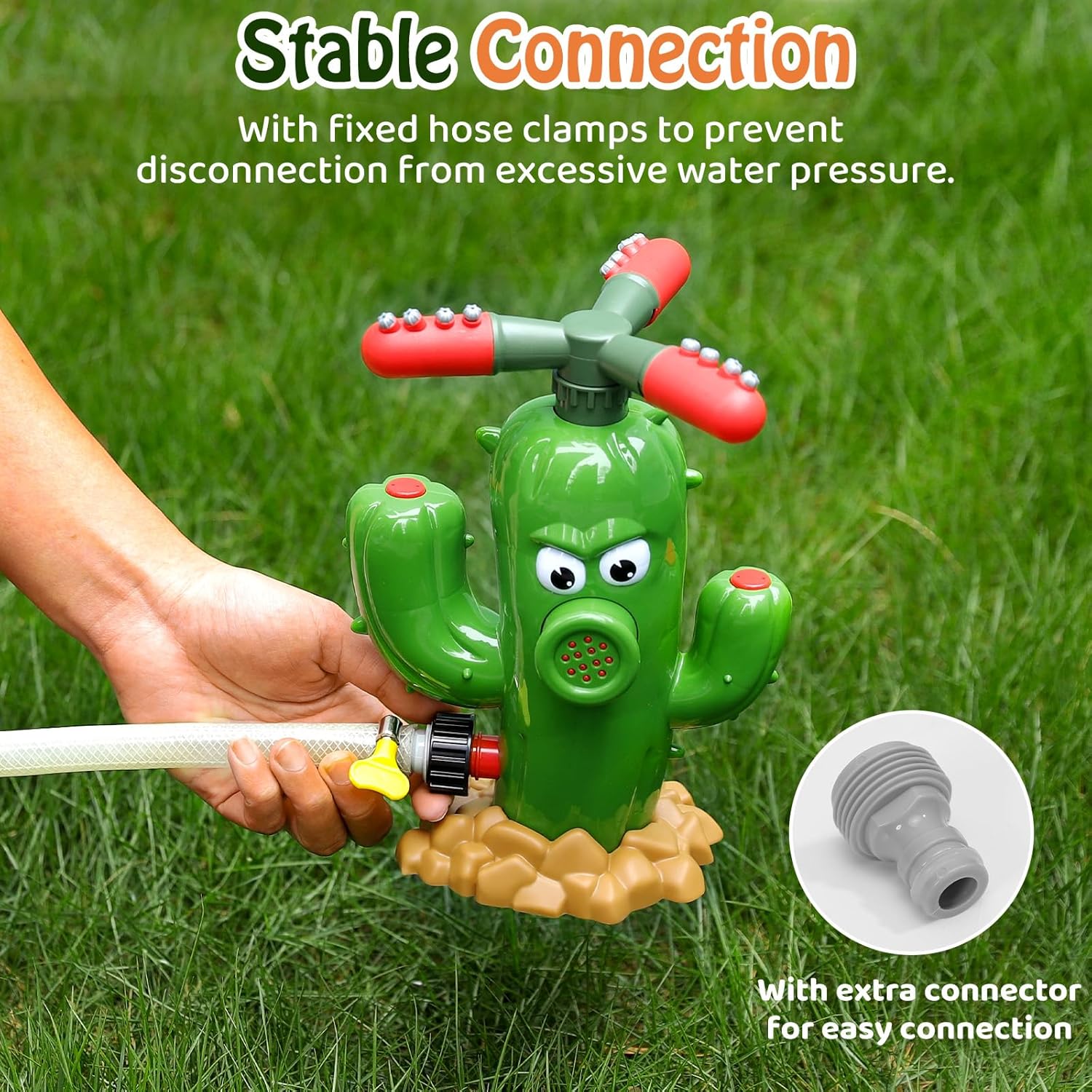 Water Spray Toy Cactus Sprinkl - Kids Outdoor Yard Toys review and price