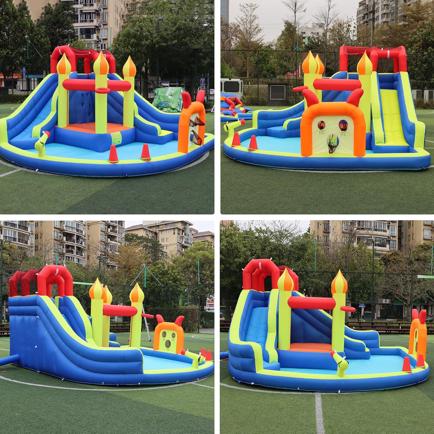 Kids Jumping Castle with Two L - Kids Outdoor Water review and price