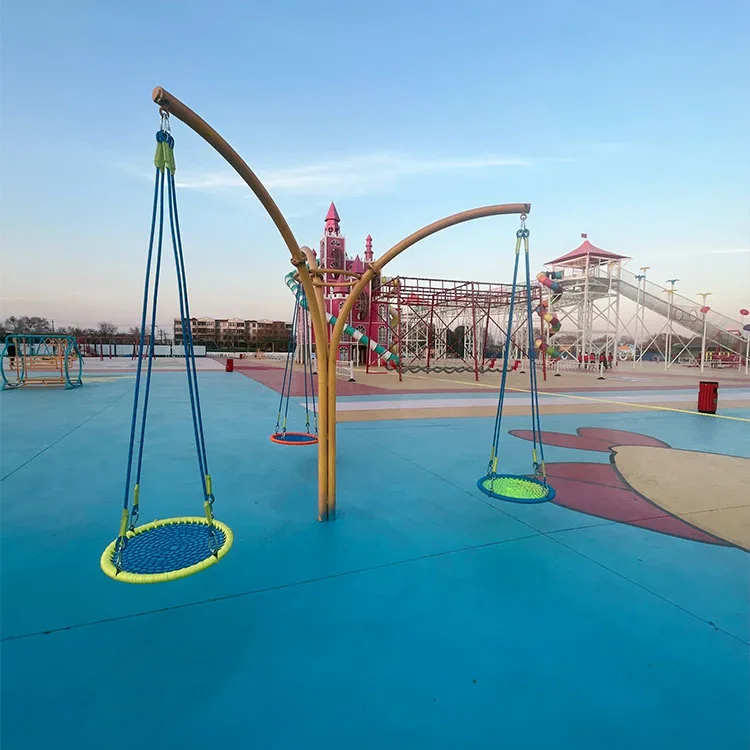 &Hanging Chair Swing and Slide - Kids Outdoor Adventure Park review and price
