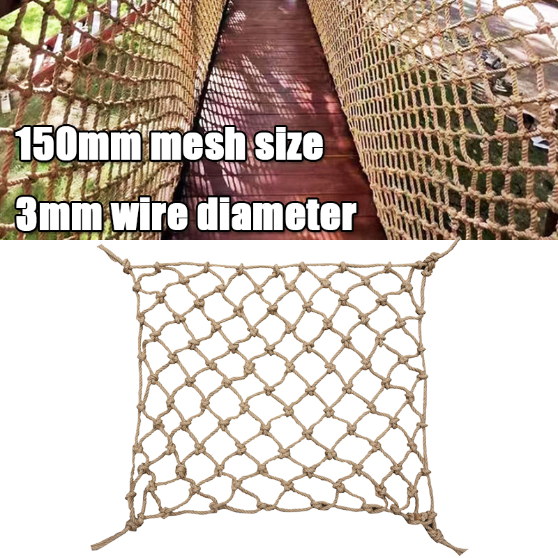 1Pc Retro Hemp Rope Net Perfec - Kids Outdoor Net review and price
