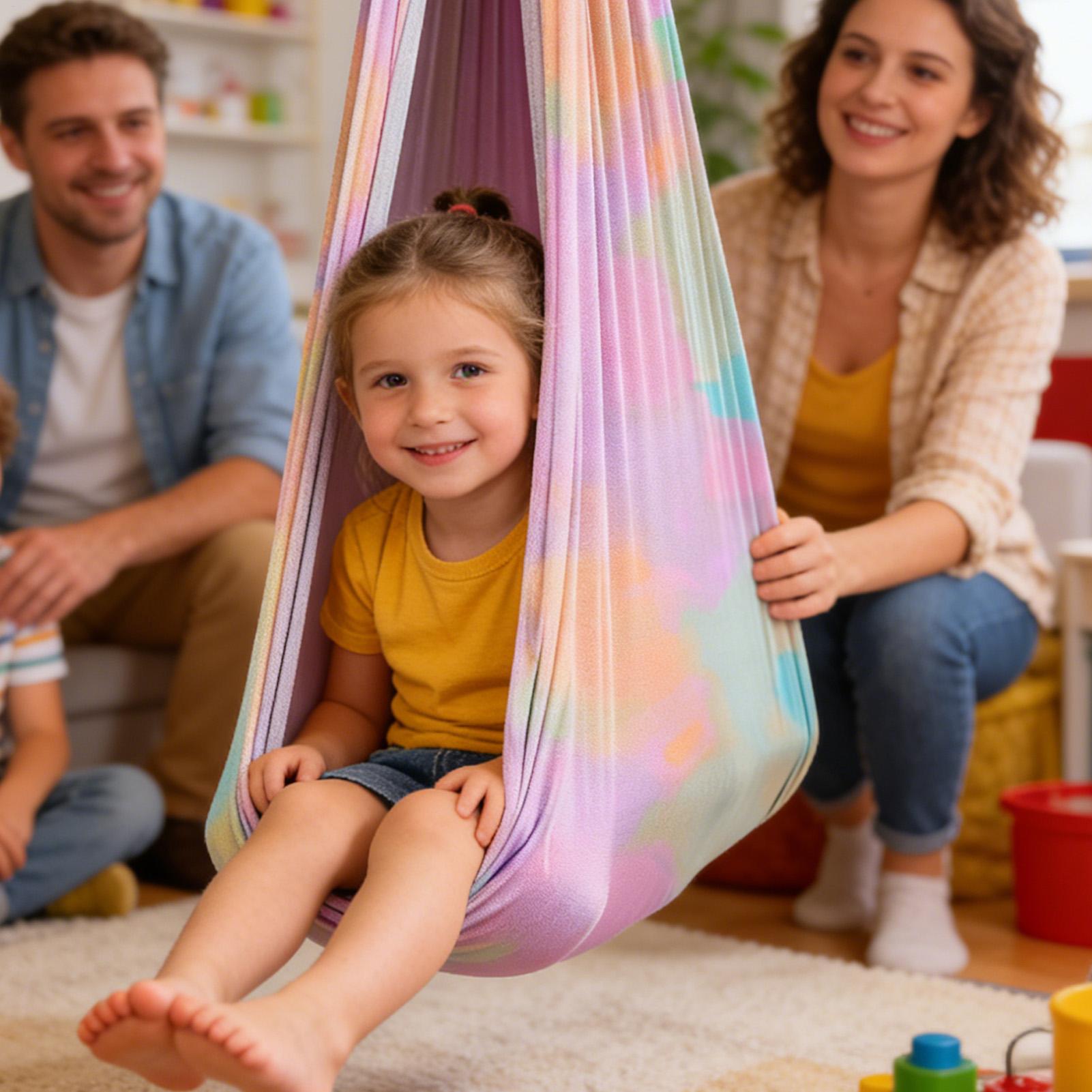 Kids Swing Strong Load-Bearing - Kids Outdoor Hammock Swing review and price