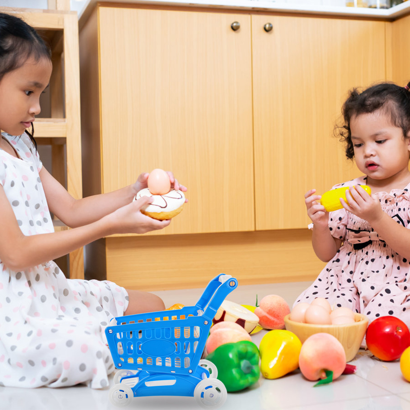 Mini Supermarket Shopping Cart - Kids Indoor Outdoor Cart review and price