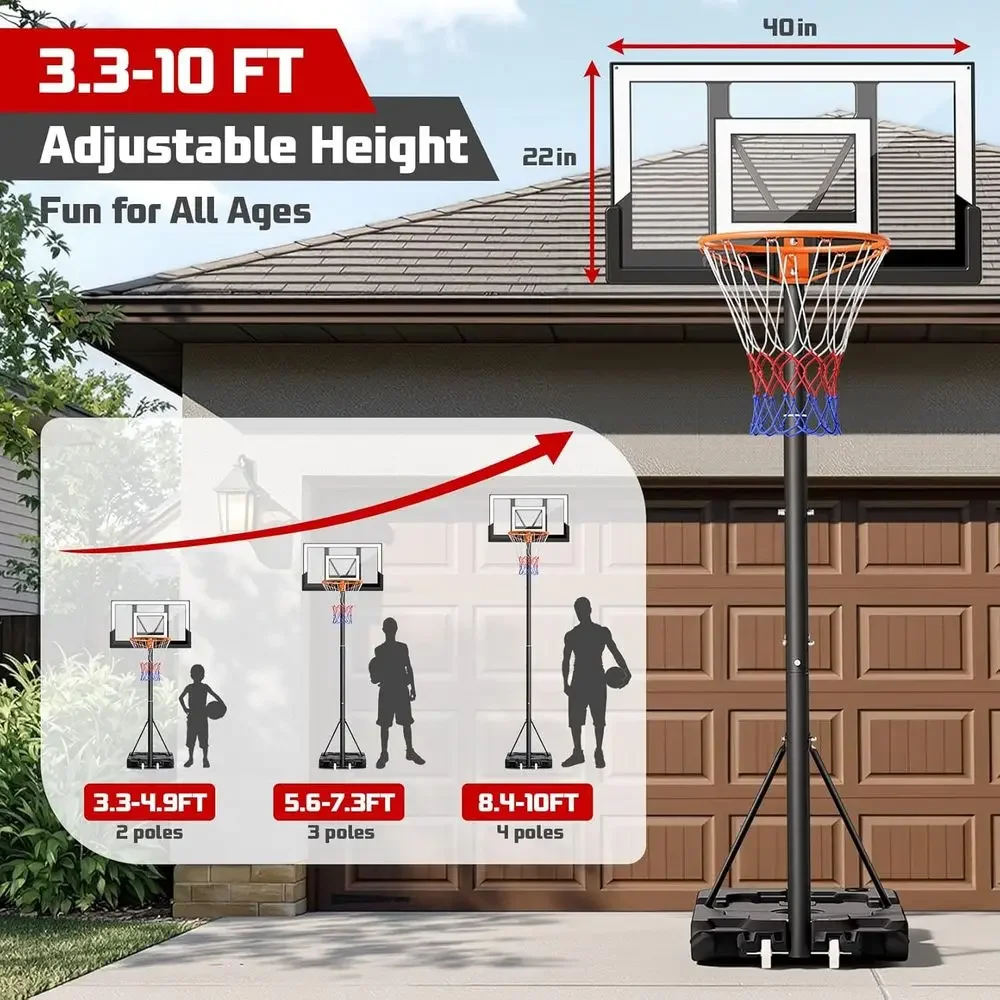 Portable Outdoor Basketball Ho - Kids Outdoor Basketball Hoop review and price