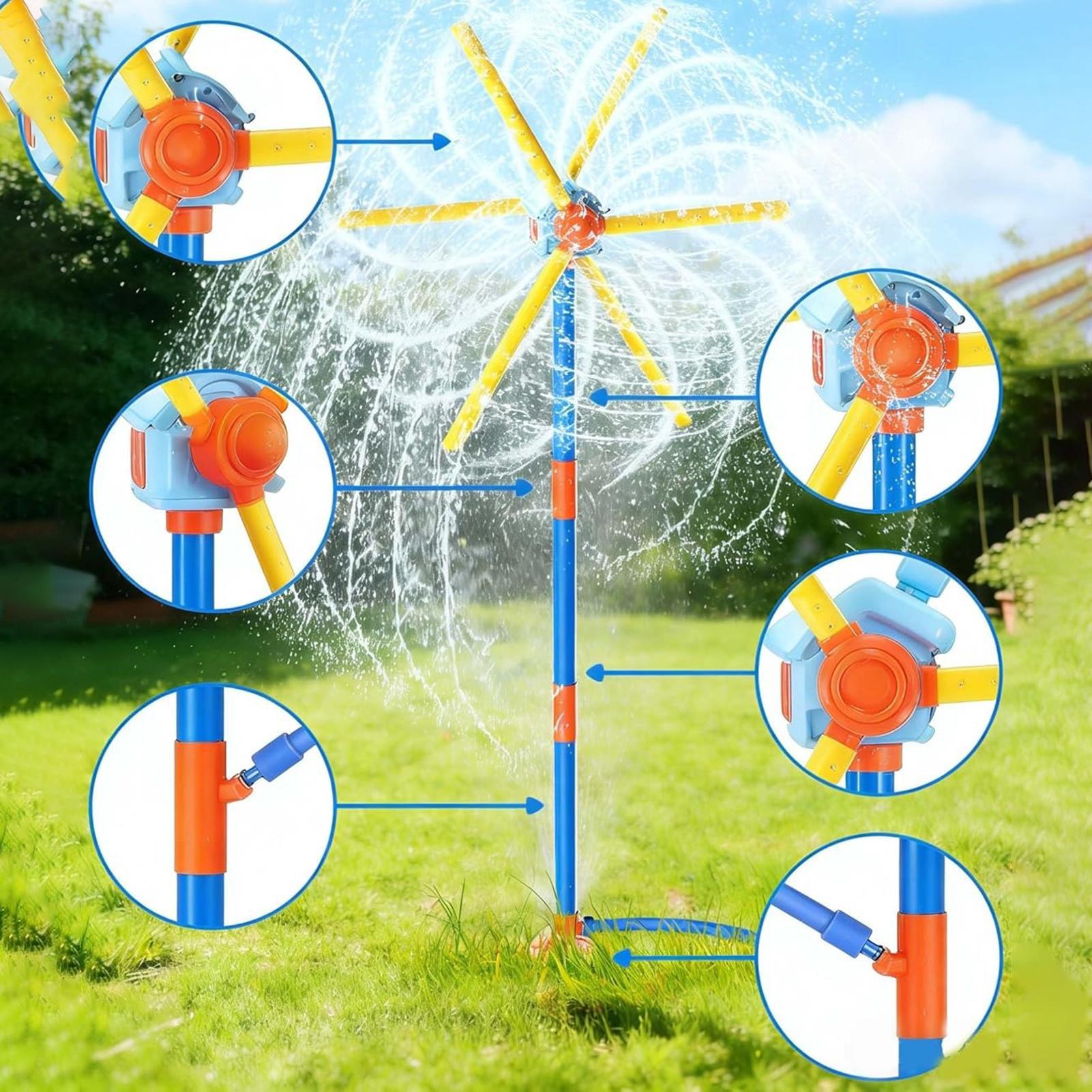 Kids Sprinkler Windmill Fun Sp - Kids Outdoor Yard Toys review and price