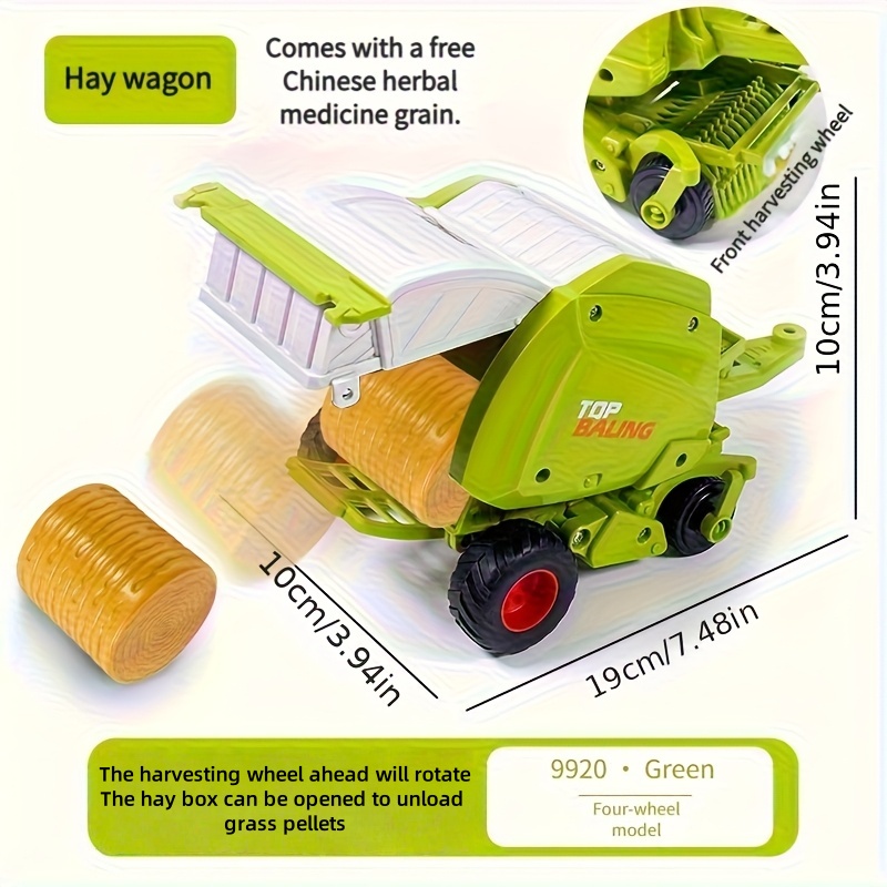 1:24 Inertial Farm Tractor wit - Kids Outdoor Exercise Equipment review and price