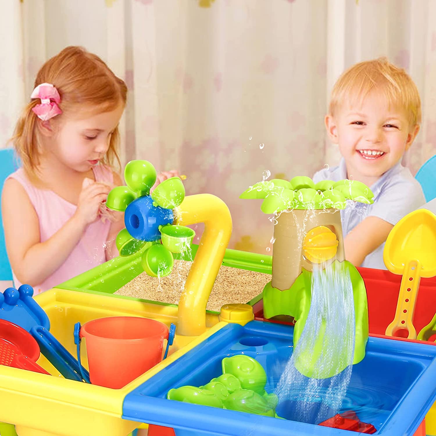 Beach Table Sand Play Toys Chi - Kids Outdoor Nature Toys review and price
