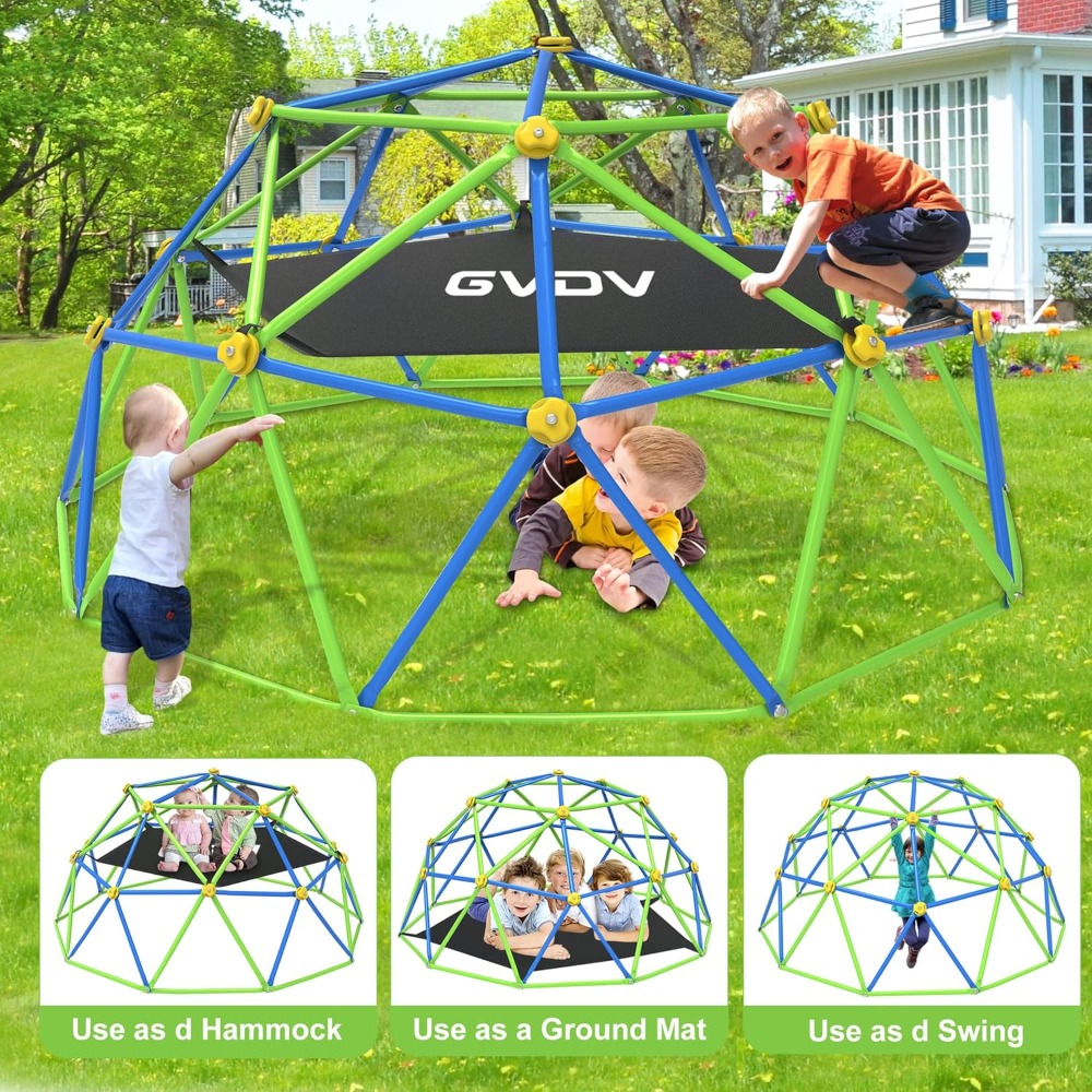Anti-Rust Metal Gym 880LBS Cap - Kids Outdoor Climbing Dome review and price