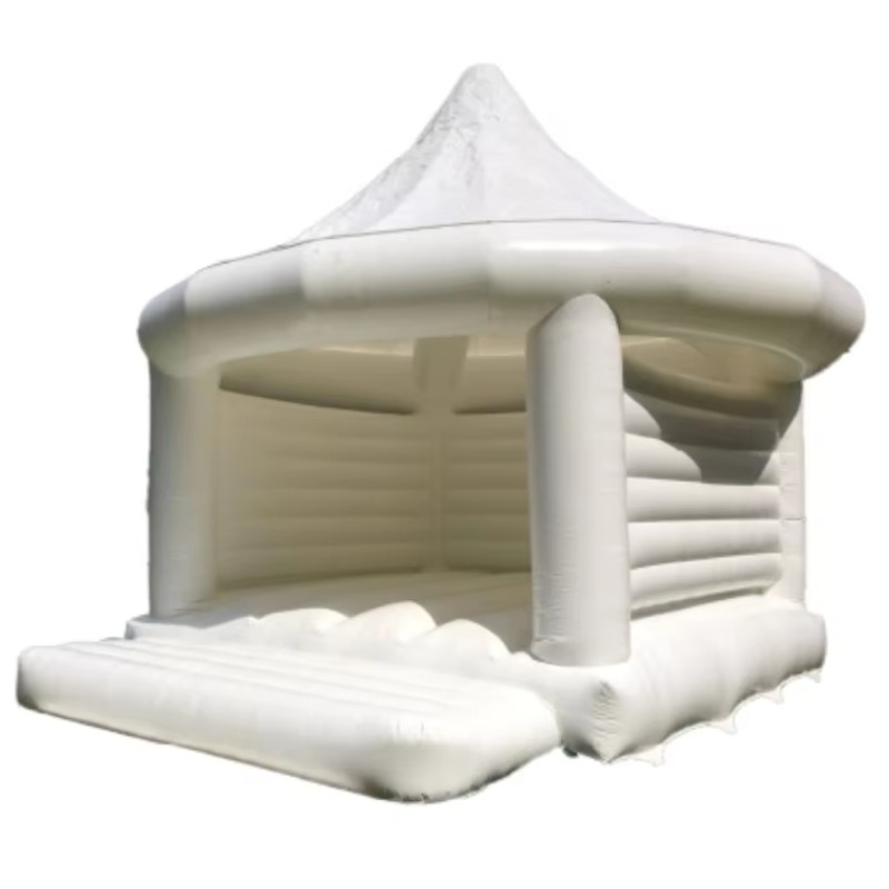 Inflatable White Wedding Bounc - Kids Outdoor Ball review and price