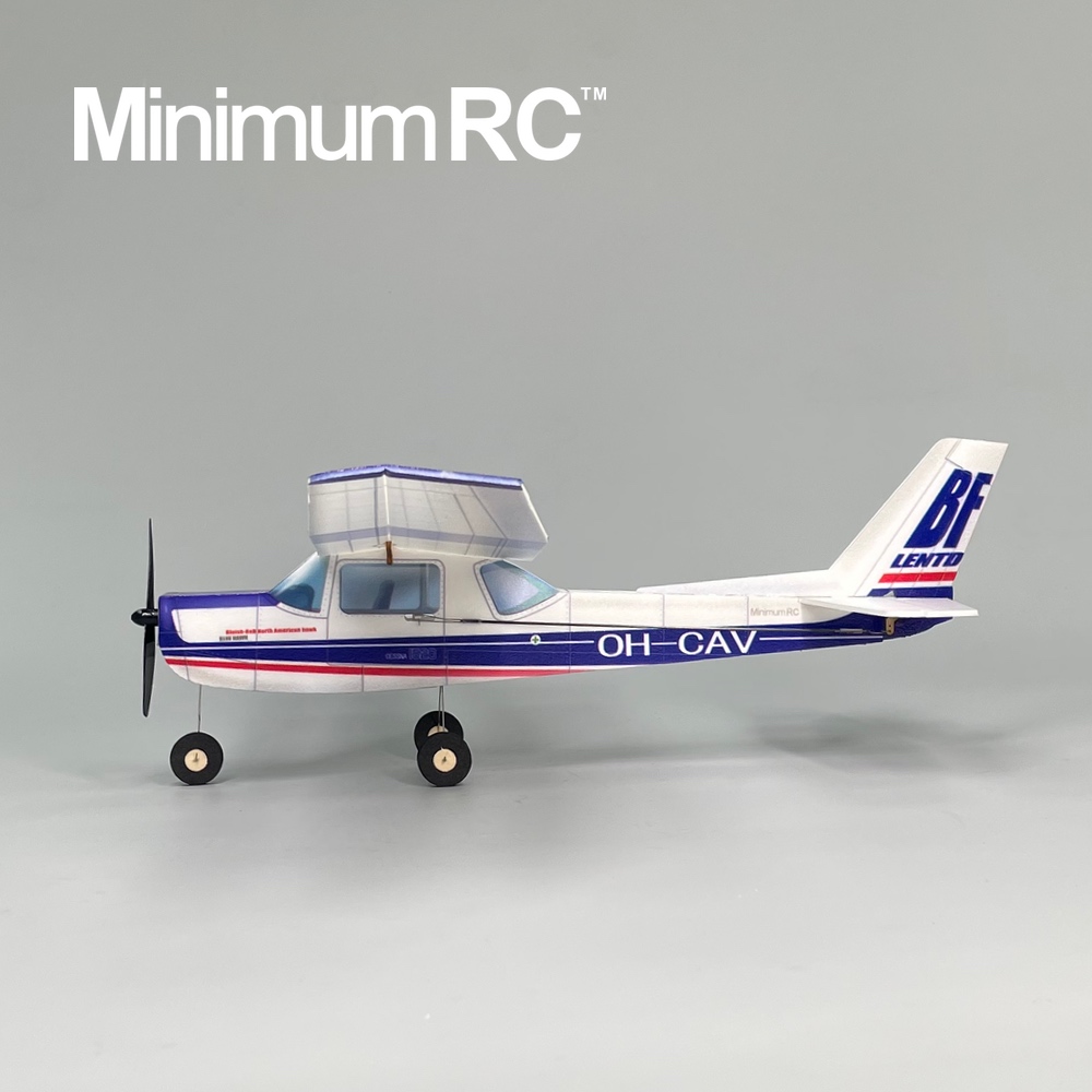 MinimumRC Plane Kit Blue Cessn - Kids Outdoor Exercise Equipment review and price