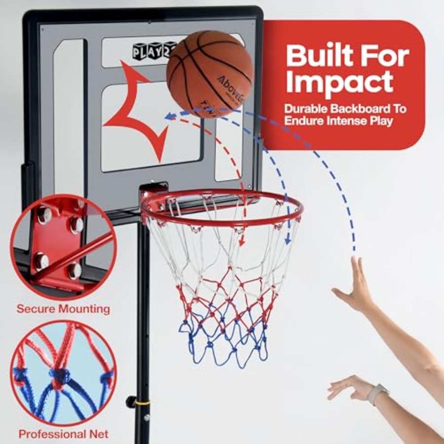 Outdoor kids basketball hoop w - Kids Outdoor Basketball Hoop review and price