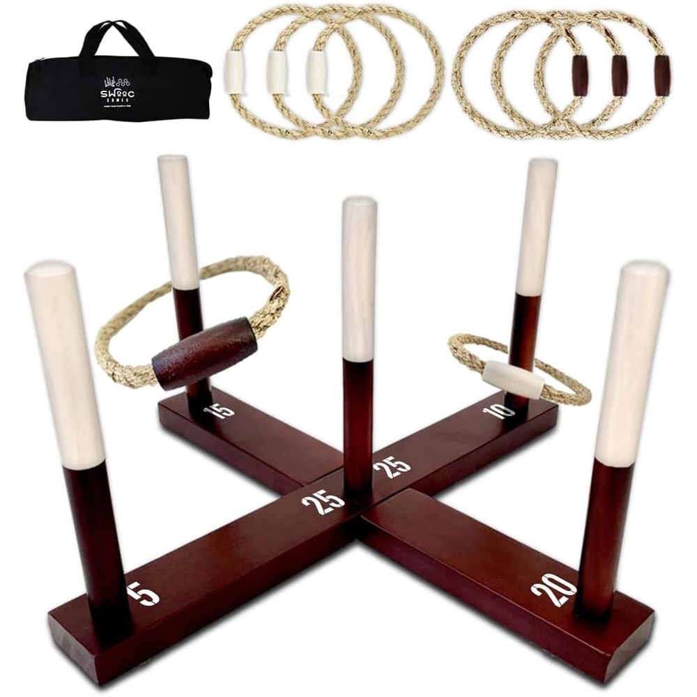 Ring Toss Game All Weather - E - Kids Outdoor Yard Toys review and price