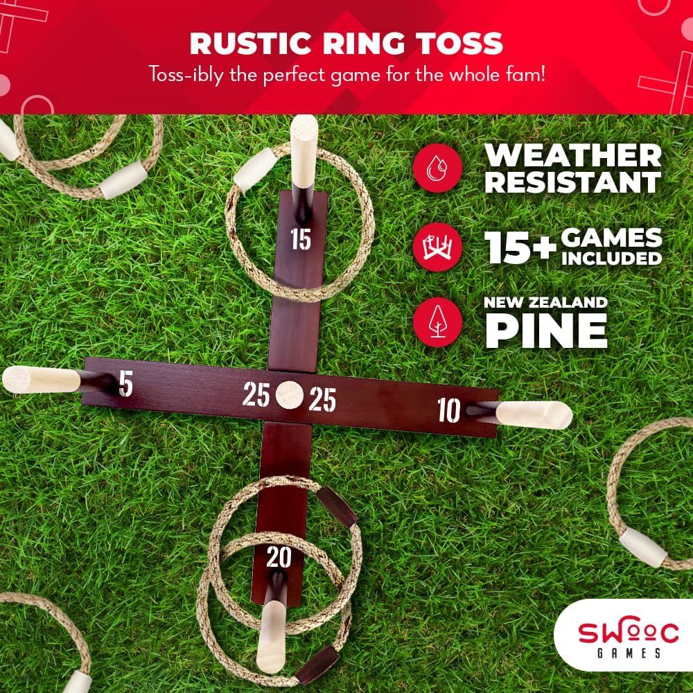 Ring Toss Game All Weather - E - Kids Outdoor Yard Toys review and price