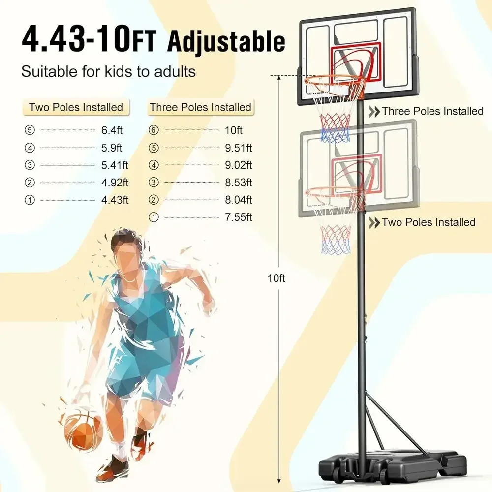Portable Outdoor Basketball Ho - Kids Outdoor Basketball Hoop review and price