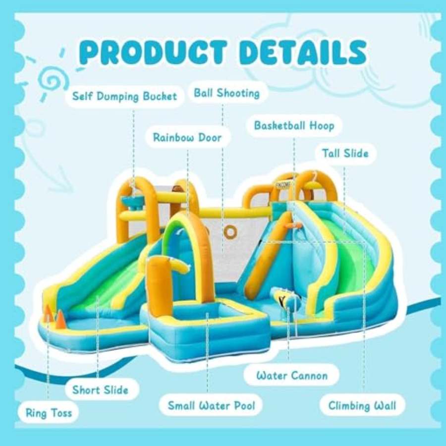 Backyard outdoor inflatable wa - Kids Outdoor Water review and price