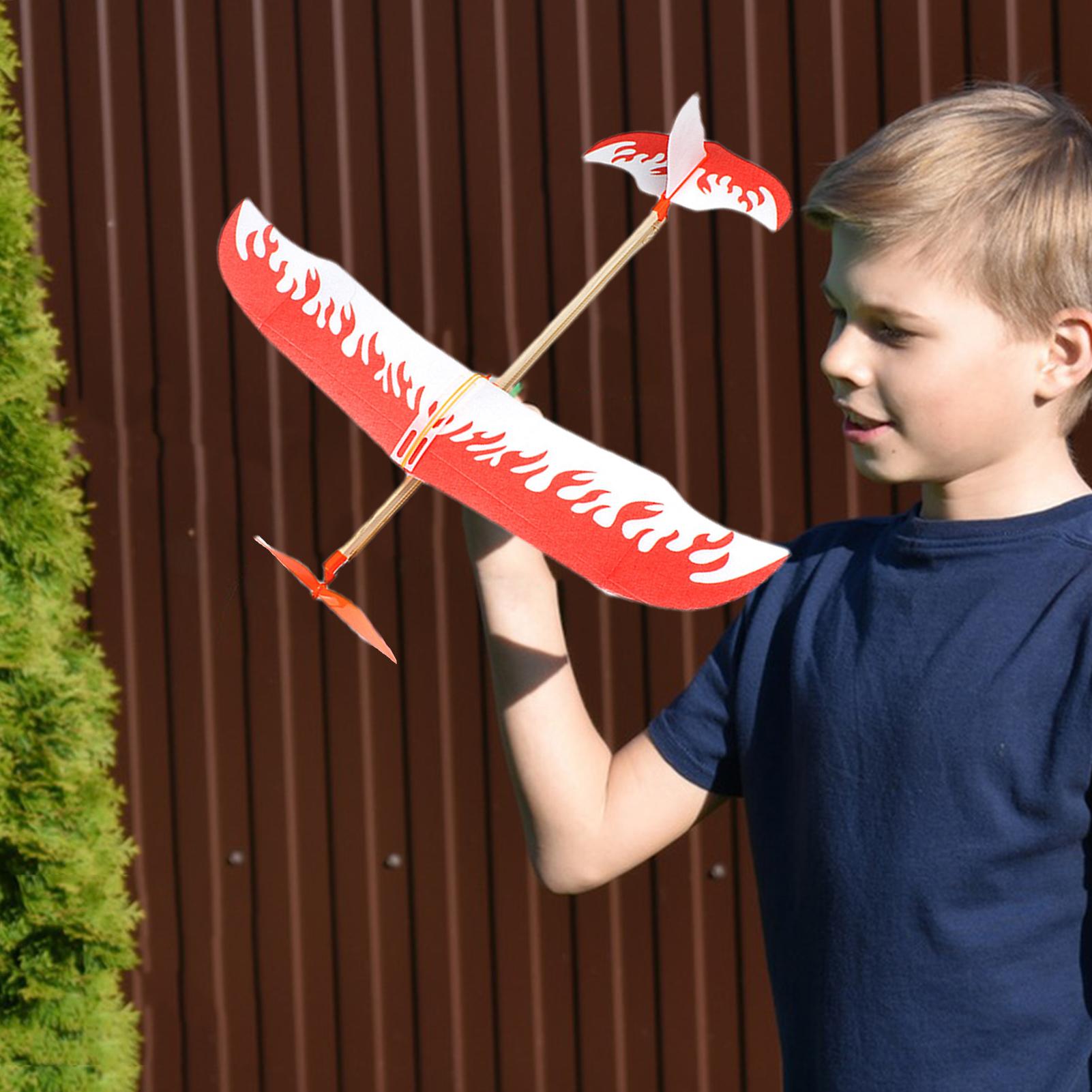 Rubber Band Airplanes Powered  - Kids Outdoor Exercise Equipment review and price