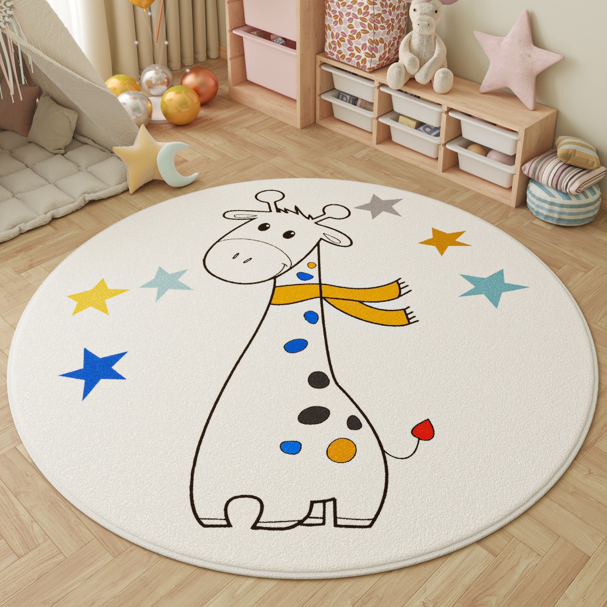 Fun in the Park Kids Round Rug - Kids Outdoor Adventure Park review and price