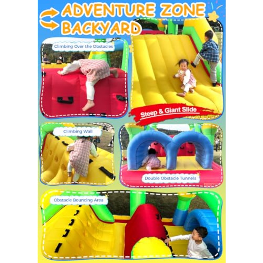Backyard outdoor inflatable bo - Kids Outdoor Bounce House review and price