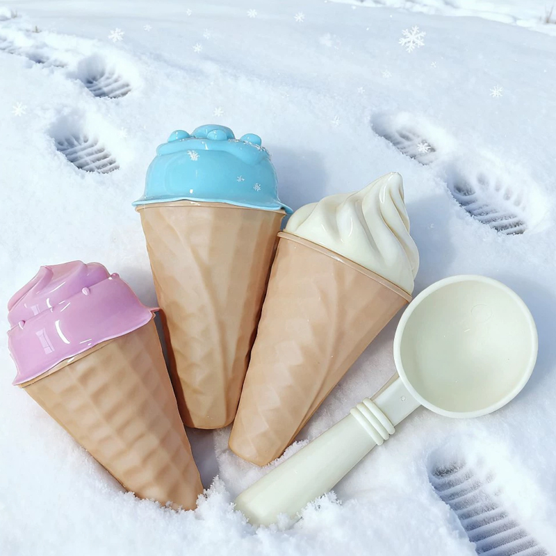 Kids Ice Cream Cone Sand Mold  - Kids Outdoor Exercise Equipment review and price
