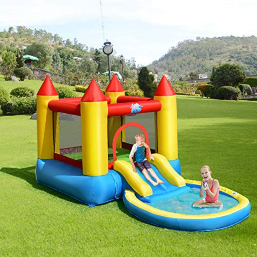 Outdoor backyard inflatable bo - Kids Outdoor Bounce House review and price