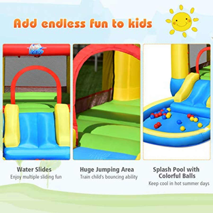 Outdoor backyard inflatable bo - Kids Outdoor Bounce House review and price