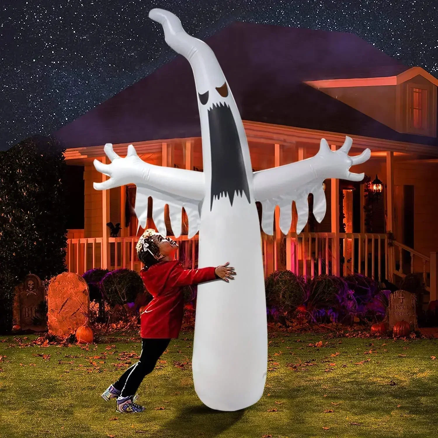 Halloween Inflatable Scary Gho - Kids Outdoor Yard Toys review and price