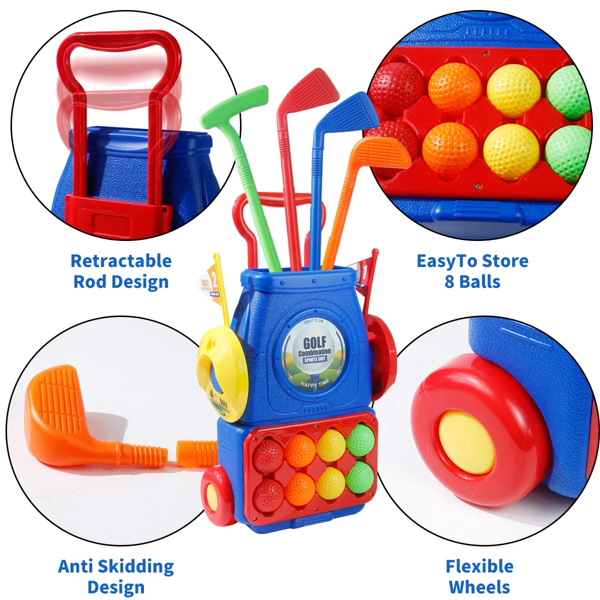 MQUDUO Kids Golf Putting Game  - Kids Indoor Outdoor Cart review and price