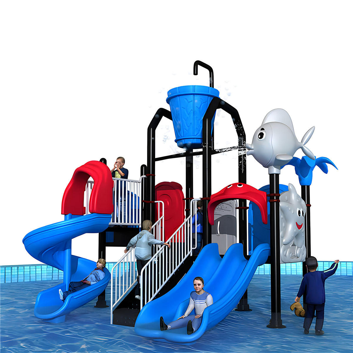 Commercial Aquatic Adventure K - Kids Outdoor Adventure Park review and price