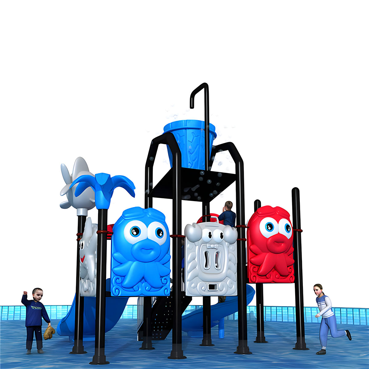 Commercial Aquatic Adventure K - Kids Outdoor Adventure Park review and price