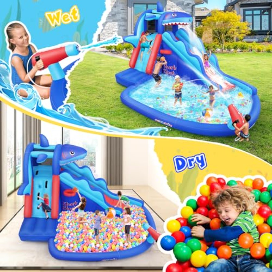 Outdoor/Indoor inflatable wate - Kids Outdoor Bounce House review and price