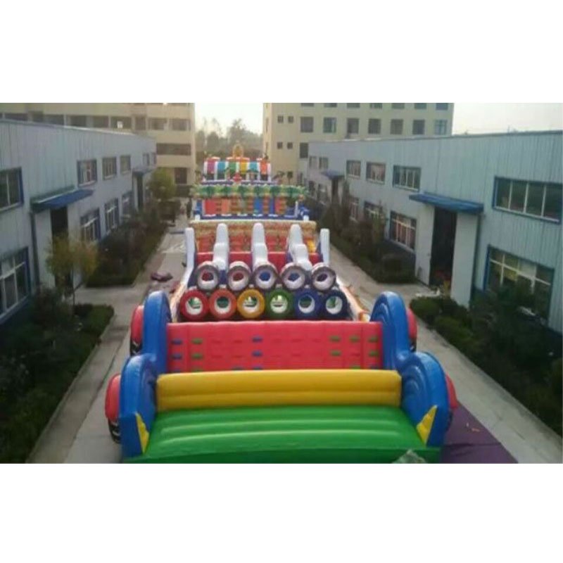 Inflatable obstacles Course fo - Kids Outdoor Adventure Park review and price