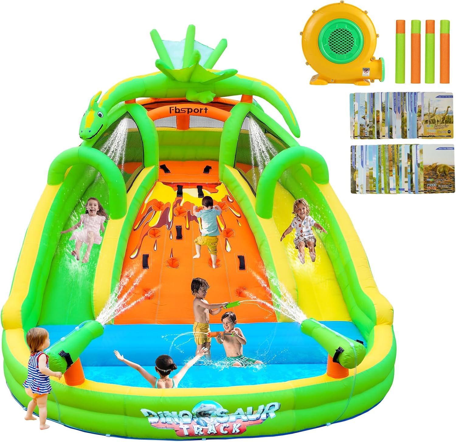 Kids Inflatable Bounce House w - Kids Outdoor Water review and price