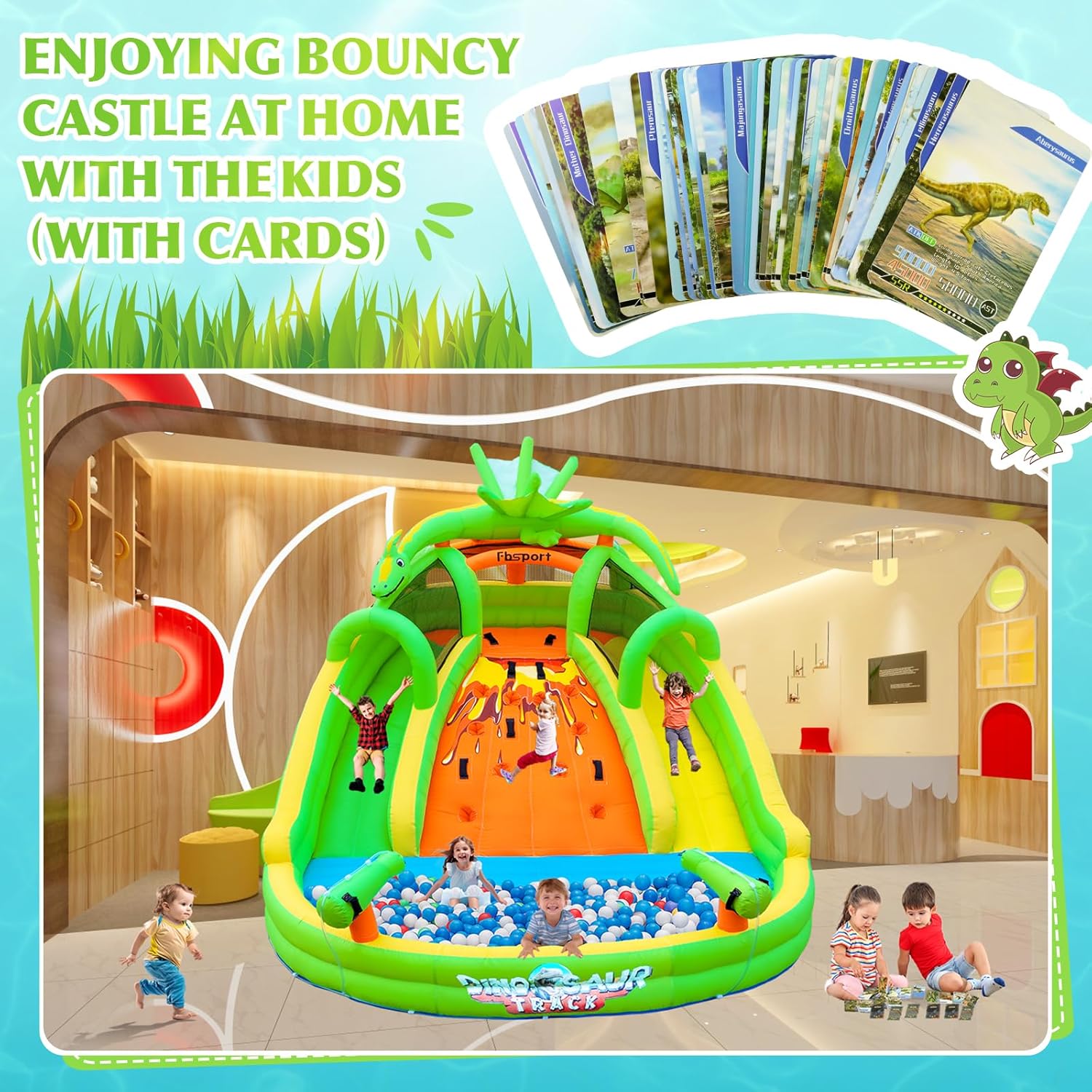 Kids Inflatable Bounce House w - Kids Outdoor Water review and price