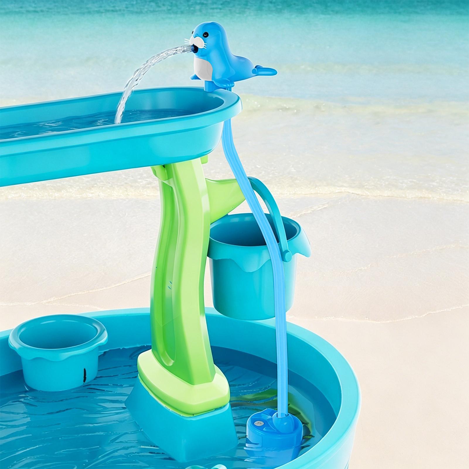 Rechargeable Water Table Spray - Kids Outdoor Folding Table review and price