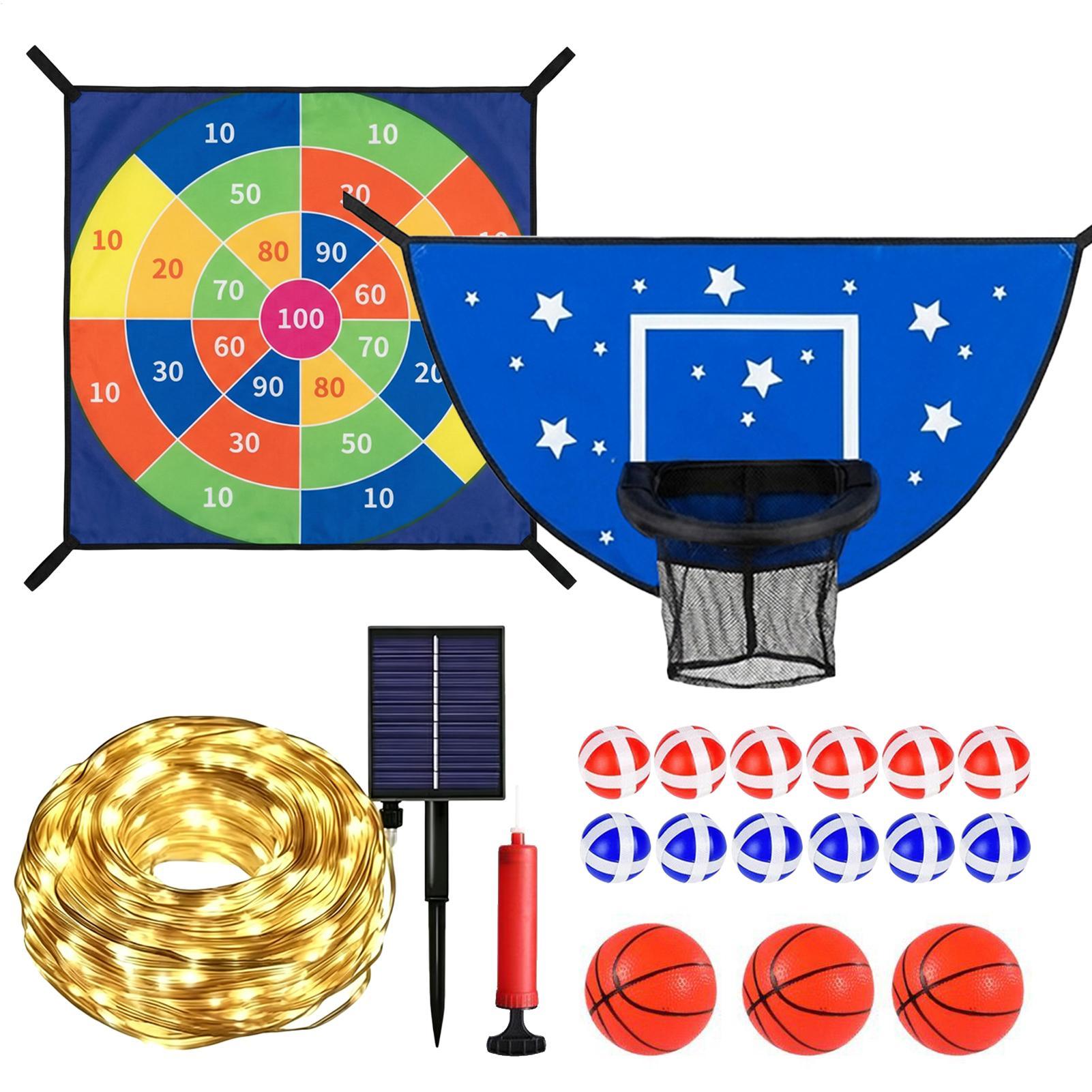 Basketball Goal For Trampoline - Kids Outdoor Basketball Hoop review and price