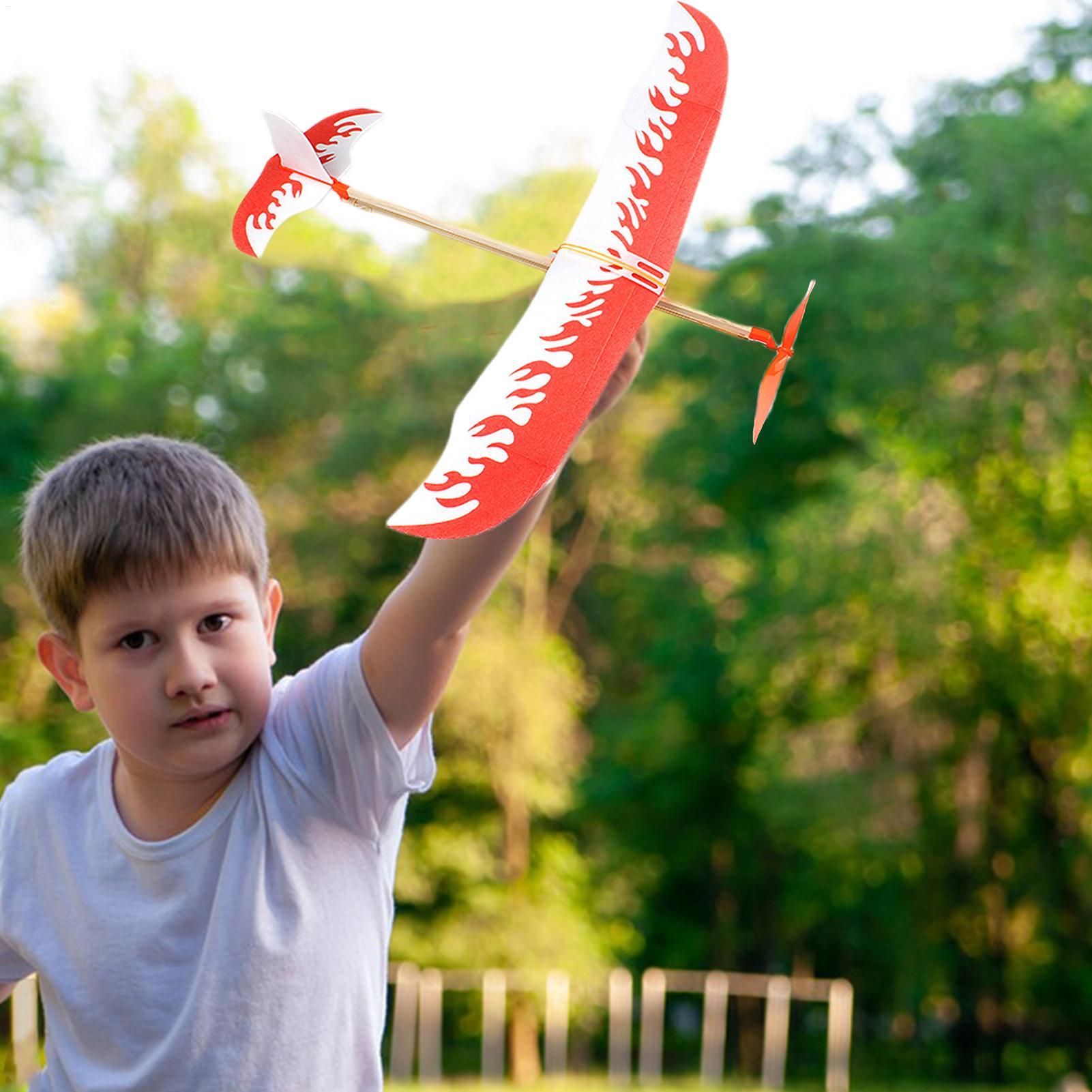 Rubber Band Airplanes Powered  - Kids Outdoor Exercise Equipment review and price