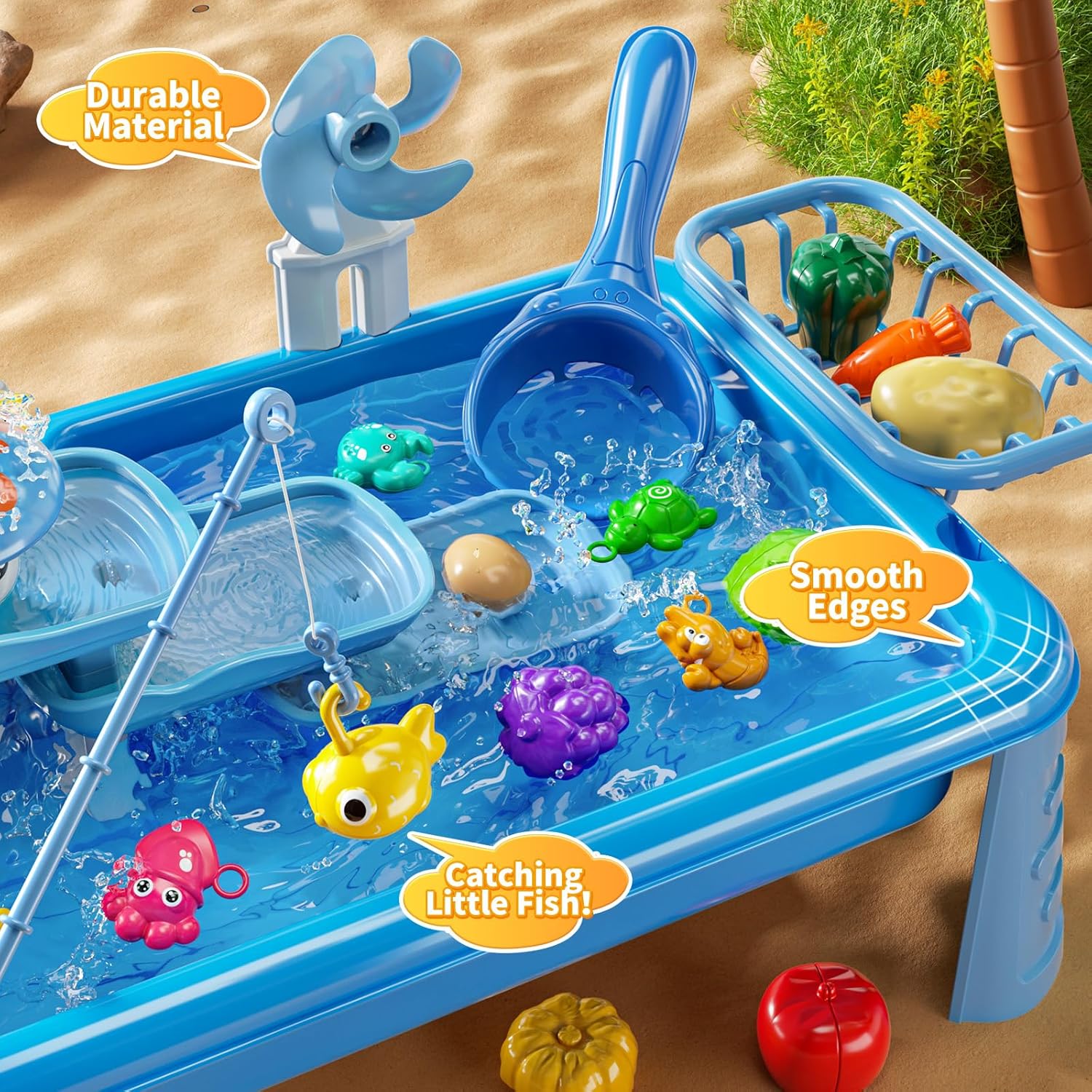 Water Table Play Sink Toy for  - Kids Outdoor Folding Table review and price
