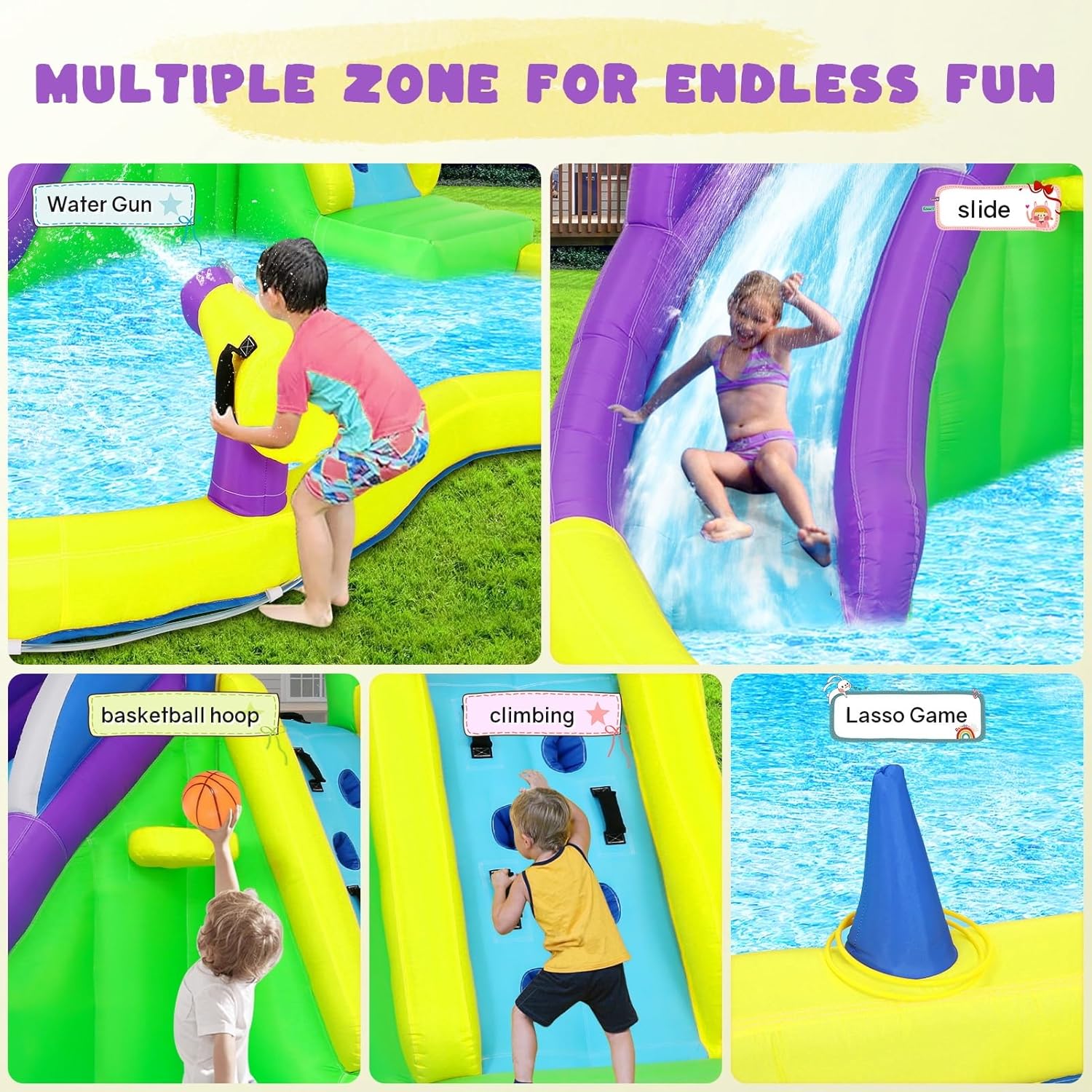 13x14FT Inflatable Bounce Hous - Kids Outdoor Water review and price