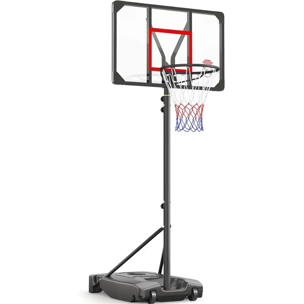 Adjustable Height Portable Bas - Kids Outdoor Basketball Hoop review and price