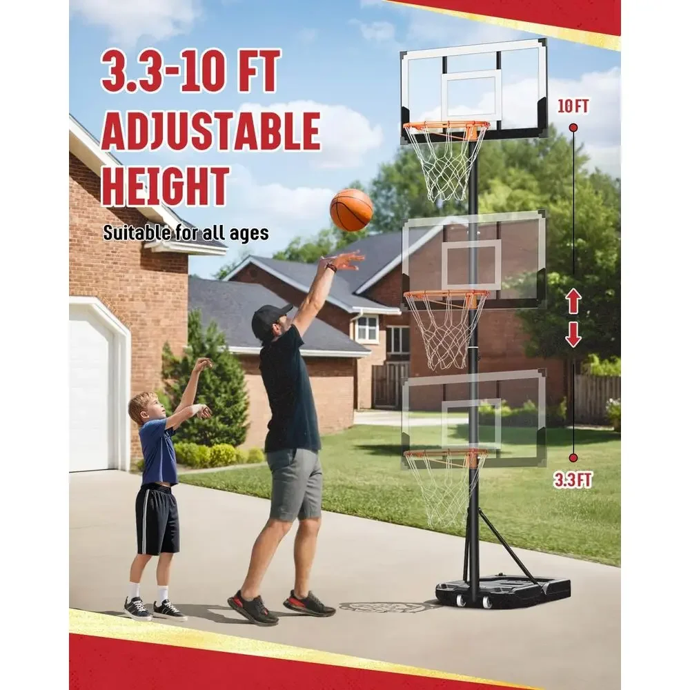 Outdoor Adjustable Basketball  - Kids Outdoor Basketball Hoop review and price