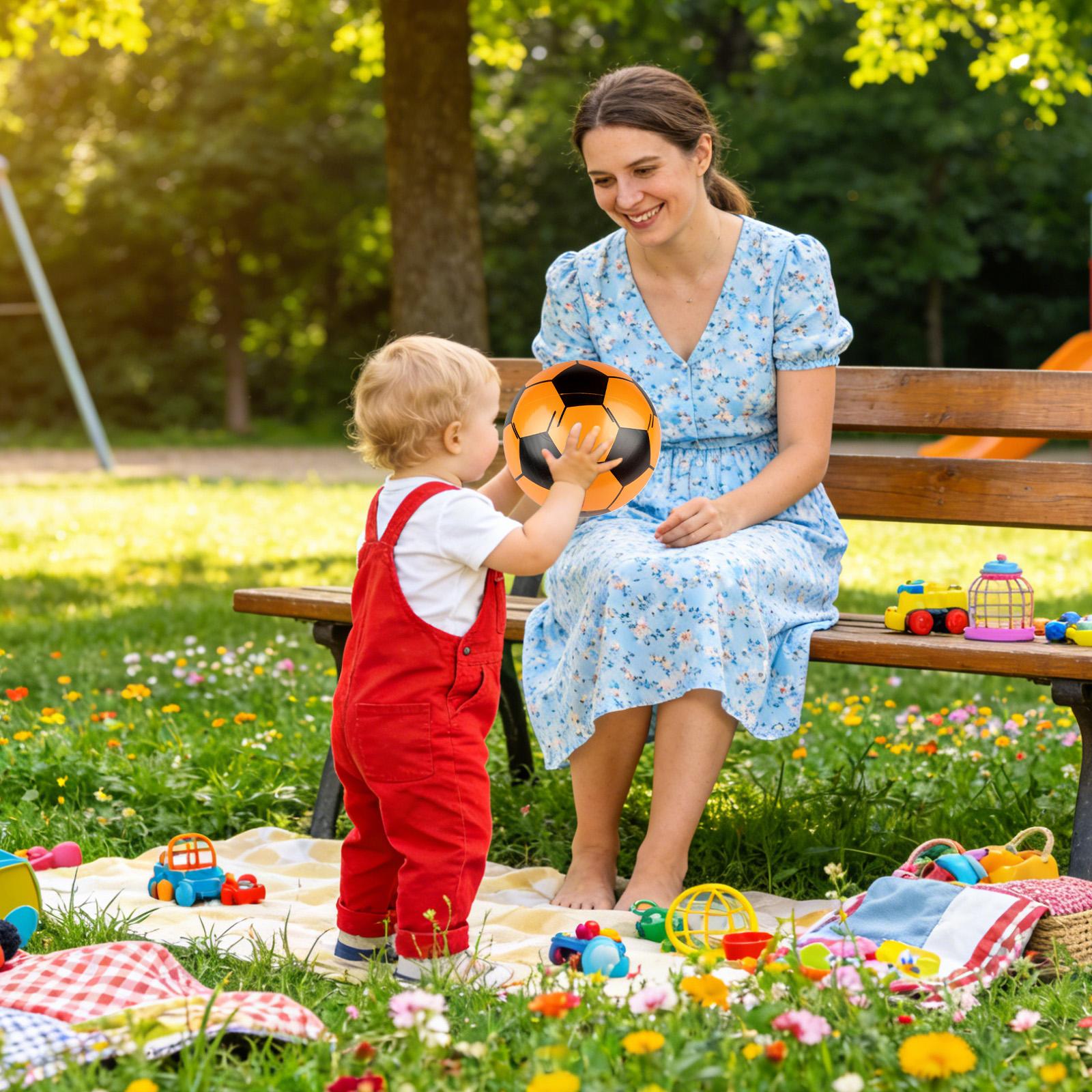 Soccer Ball Inflatable 6 Piece - Kids Outdoor Yard Toys review and price